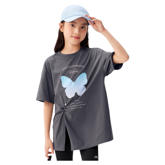 Balabala girls short-sleeved T-shirts for big children quick-drying clothes for children half-sleeved tops breathable summer new children's clothing trend 5
Balabala girls short-sleeved T-shirts for big children quick-drying clothes for children half-sleeved tops breathable summer new children's clothing trend 5