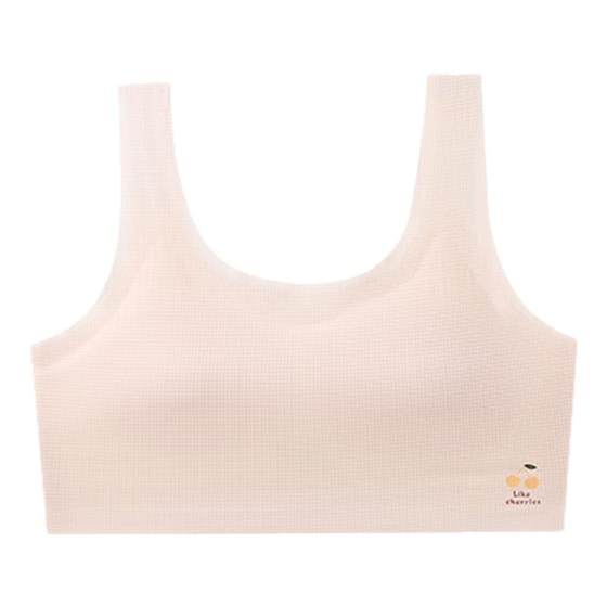 Teenagers and girls bras breathable and traceless small vest elementary school junior high school students underwear for development
Teenagers and girls bras breathable and traceless small vest elementary school junior high school students underwear for development