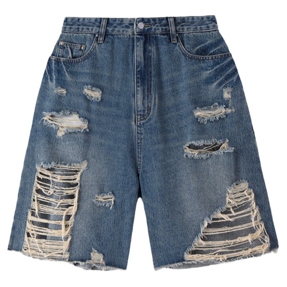 STARTER denim shorts new sports and casual ripped loose men and women same cotton American jeans pants
STARTER denim shorts new sports and casual ripped loose men and women same cotton American jeans pants