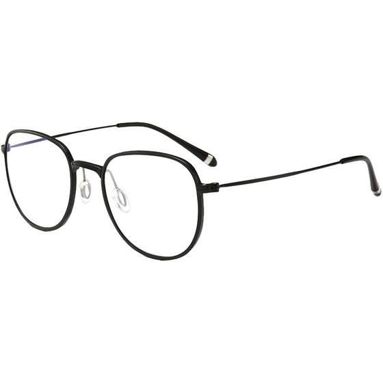 Retro myopia anti -blue light glasses frame men's and women's big frame color changing myopia anti -radiation protection eye computers flat light mirror tide Retro myopia anti -blue light glasses frame men's and women's big frame color changing myopia anti -radiation protection eye computers flat light mirror tide