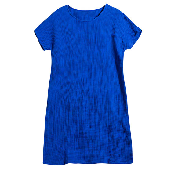 Xiaole goes to original parent-child outfit 2 lessons, summer girl taking photos, simple cotton yarn, mother-daughter dress on the beach Xiaole goes to original parent-child outfit 2 lessons, summer girl taking photos, simple cotton yarn, mother-daughter dress on the beach