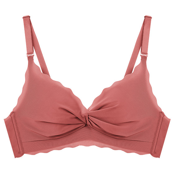 Underwear Girl Gathers Traceless and Steel Rimless Xiaowen Bra Set, Folding and Anti sagging Adjustment for High School Students Underwear Girl Gathers Traceless and Steel Rimless Xiaowen Bra Set, Folding and Anti sagging Adjustment for High School Students