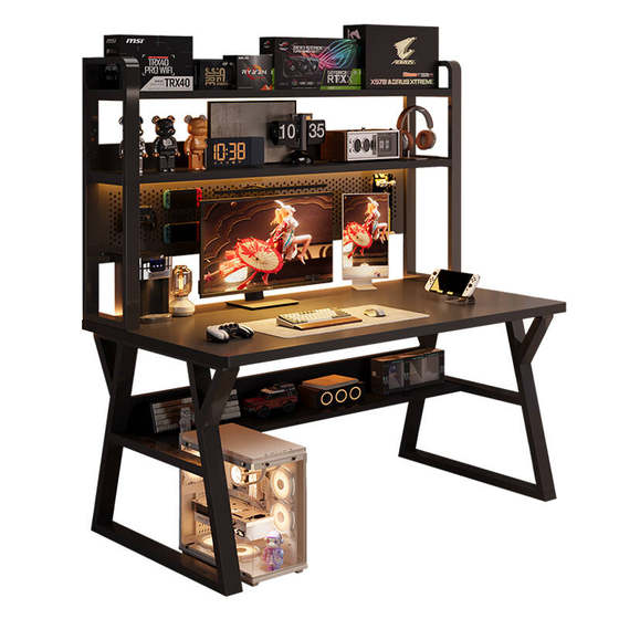 Computer desk platform -style home desk bookshelf table shelf desk office desk cave board learning table bedroom and bedroom gaming table and chair
Computer desk platform -style home desk bookshelf table shelf desk office desk cave board learning table bedroom and bedroom gaming table and chair