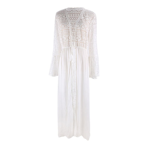 Sunscreen clothes for women cotton lace beach vacation mid-length cardigan beach jacket bikini swimsuit hoodie
Sunscreen clothes for women cotton lace beach vacation mid-length cardigan beach jacket bikini swimsuit hoodie