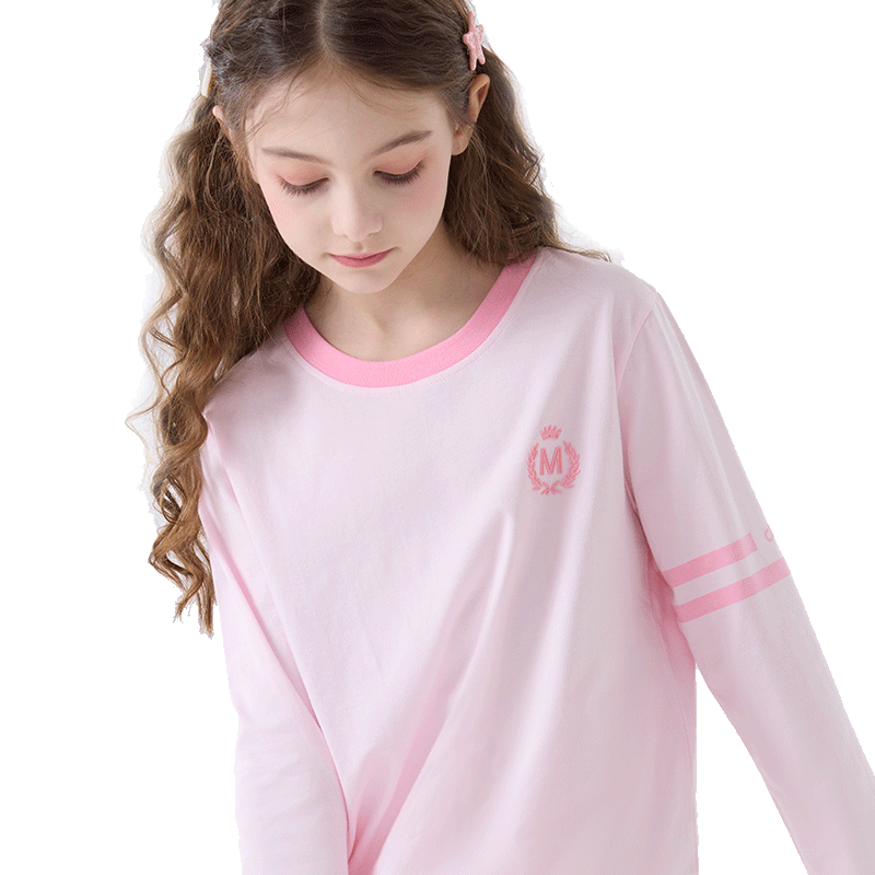 Girls' long-sleeved T-shirt Spring and Autumn New Children's Base Shirt Large Children's Pure Cotton Thin Top Wearing Fashionable Autumn Clothes Children's Clothes
Girls' long-sleeved T-shirt Spring and Autumn New Children's Base Shirt Large Children's Pure Cotton Thin Top Wearing Fashionable Autumn Clothes Children's Clothes