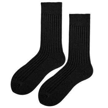 BeeffSocks spring and summer knitted thick-thread knitted breathable outdoor mid-calf stockings trendy men and women socks cotton white socks simple