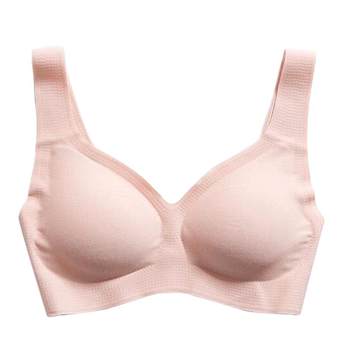 Clearance Sale Bra Pad Modal Seamless Push-up Bra No Wires Ice Silk One Piece Vest Style Women's Thin Style