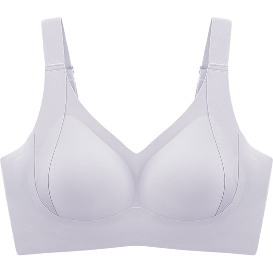 BIEG large size Queen Queen's thin no trace underwear, steel ring, fat mm big breasts showing small breast sports bra BIEG large size Queen Queen's thin no trace underwear, steel ring, fat mm big breasts showing small breast sports bra