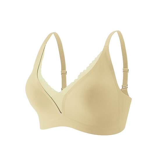 Chunkesney's new steel ring thinning, simple laceless laceless, breathable, small breasts, fruity jelly gel girl underwear Chunkesney's new steel ring thinning, simple laceless laceless, breathable, small breasts, fruity jelly gel girl underwear