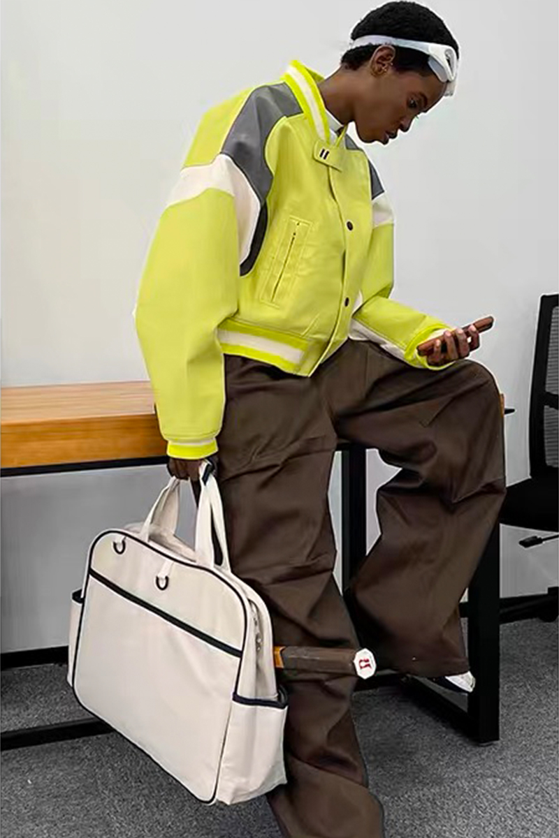 UMAMIISM 有茂密声 22AW 怪奇小镇中性短款廓形棒球服多色