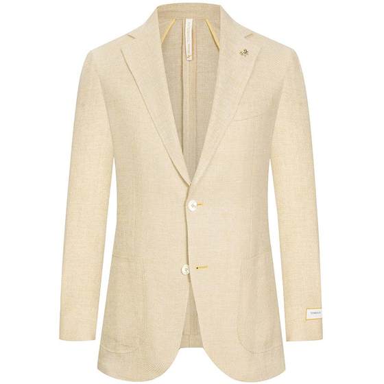 TOMBOLINI spring linen new casual single jacket for men imported fabric beige unstructured suit
TOMBOLINI spring linen new casual single jacket for men imported fabric beige unstructured suit