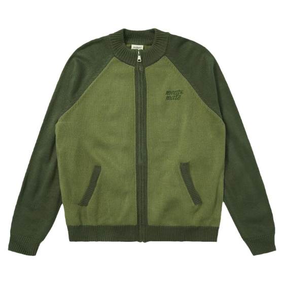 Mentmate 23AW simple and versatile color-blocking sweater jacket for men and women versatile loose knitted sweater Mentmate 23AW simple and versatile color-blocking sweater jacket for men and women versatile loose knitted sweater