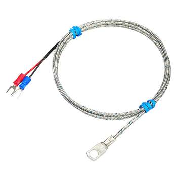 K-type patch surface end-face Thermocouple ເຄື່ອງສໍາຫຼວດດັງກົດເຢັນ Pt100 ເຊັນເຊີອຸນຫະພູມຮອບຮູຂຸມຂົນ