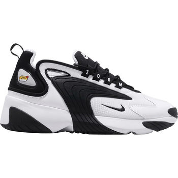 NIKE ZOOM 2K Retro Dad Shoes Black and White Panda Couple Trendy Casual Running Shoes AO0269-101