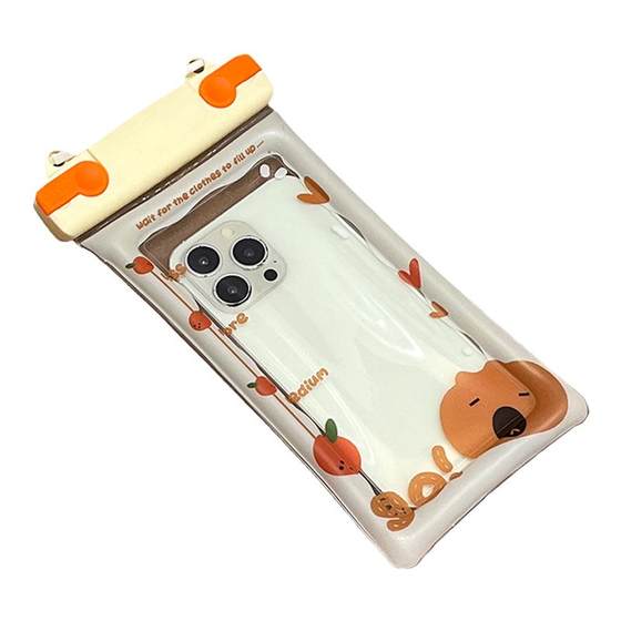 Cute airbag mobile phone waterproof bag touch screen swimming diving halter neck rope seal transparent drifting hot spring equipment
Cute airbag mobile phone waterproof bag touch screen swimming diving halter neck rope seal transparent drifting hot spring equipment