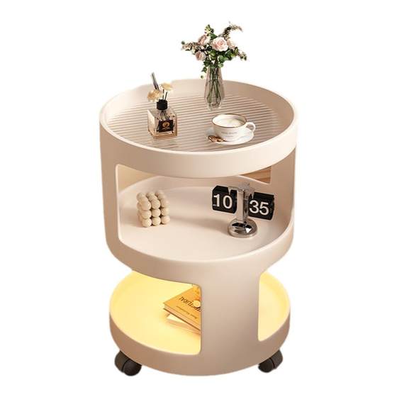 Small coffee table side table movable coffee table sofa side cabinet balcony tea table wheeled high-end bedroom iron bedside cabinet
Small coffee table side table movable coffee table sofa side cabinet balcony tea table wheeled high-end bedroom iron bedside cabinet