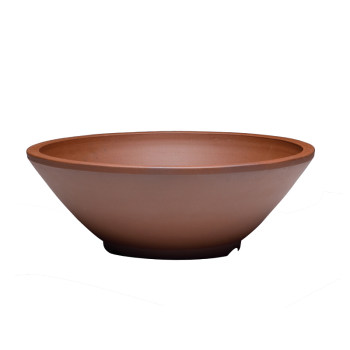 Yixing ສີມ່ວງ sand flowerpot ceramic bucket basin ເສັ້ນຜ່າກາງຂະຫນາດໃຫຍ່ຫ້ອງດໍາລົງຊີວິດ marbles ຄໍາພິເສດ bucket hat ສີມ່ວງ sand bonsai basin set basin