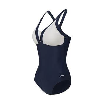 Speedo/speedo Qiyu island vacation slimming sunscreen vacation in style one-piece swimsuit feminine