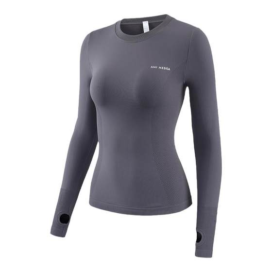Mitaogirl sweat-absorbing and breathable yoga suit for women seamless long-sleeved sports top tight fast-drying running fitness suit
Mitaogirl sweat-absorbing and breathable yoga suit for women seamless long-sleeved sports top tight fast-drying running fitness suit