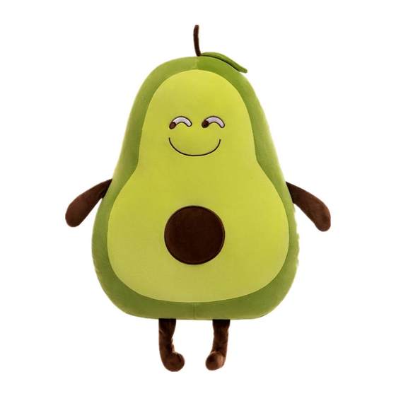 Cute net red avocado plush toy doll puppet pillow big cushion sleeping cloth doll ins birthday gift female Cute net red avocado plush toy doll puppet pillow big cushion sleeping cloth doll ins birthday gift female