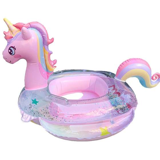 Swimming ring children's thickened rainbow horse inflatable lifebuoy anti-rolling baby learns swimming with handle underarm floating ring
Swimming ring children's thickened rainbow horse inflatable lifebuoy anti-rolling baby learns swimming with handle underarm floating ring