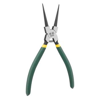 pliers ຂະຫຍາຍ Multifunctional, retaining ring pliers, pliers ສີເຫຼືອງເຄື່ອງມືທີ່ກໍານົດໄວ້, ພາຍໃນແລະພາຍນອກສອງການນໍາໃຊ້ສອງ pliers snap, pliers circlip, ຊັ້ນອຸດສາຫະກໍາ