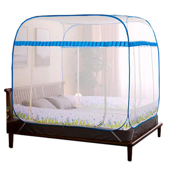 All-in-one yurt mosquito net for home installation-free folding anti-fall encryption 1.8m ສາມປະຕູ