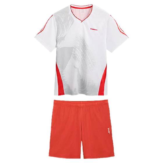 Kawasaki professional men and women flying tennis badminton uniform competition set quick drying sports short-sleeved T-shirt shorts skirt
Kawasaki professional men and women flying tennis badminton uniform competition set quick drying sports short-sleeved T-shirt shorts skirt