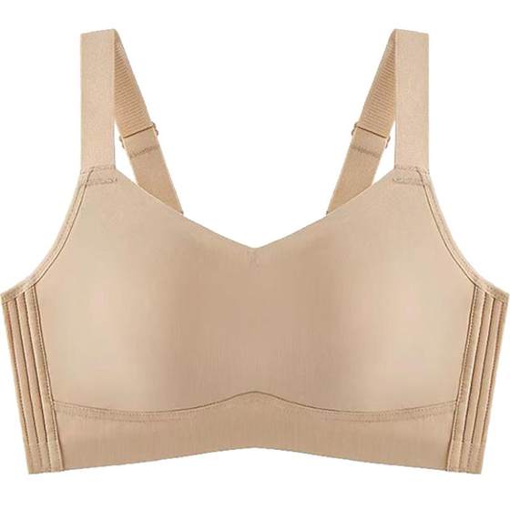 Dovani's big breasts show small underwear full cup thin style for women without traces and large size anti-sagging breasts bra summer Dovani's big breasts show small underwear full cup thin style for women without traces and large size anti-sagging breasts bra summer