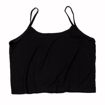 ວ່າງຕ້ານການເປີດເຜີຍຂະຫນາດໃຫຍ່ camisole ແມ່ຍິງສັ້ນຂະຫນາດໃຫຍ່ elastic fat MM ຫໍ່ທໍ່ຫນ້າເອິກເທິງ bottoming ເສື້ອ underwear ຂອງແມ່ຍິງ