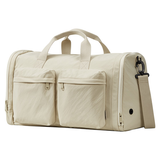 Aji lightweight large capacity travel bag for women travel boarding bag for one shoulder short-distance travel duffel bag Aji lightweight large capacity travel bag for women travel boarding bag for one shoulder short-distance travel duffel bag