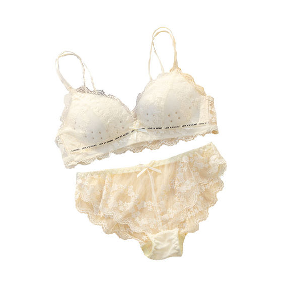 White underwear for women in summer thin small breasts gathered without steel rings for women college students with lace breasts, showing small bra
White underwear for women in summer thin small breasts gathered without steel rings for women college students with lace breasts, showing small bra