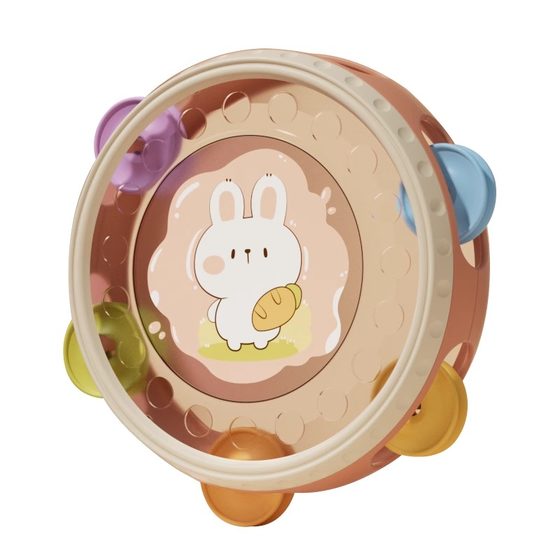 Hand-pat drum baby toy baby 0-2 years old pat drum bell drum bell ringing puzzle early education children percussion instrument
Hand-pat drum baby toy baby 0-2 years old pat drum bell drum bell ringing puzzle early education children percussion instrument