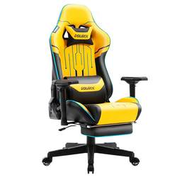 Dowinx gaming chair boys gaming chair ergonomic chair home comfortable seat reclining lift computer chair