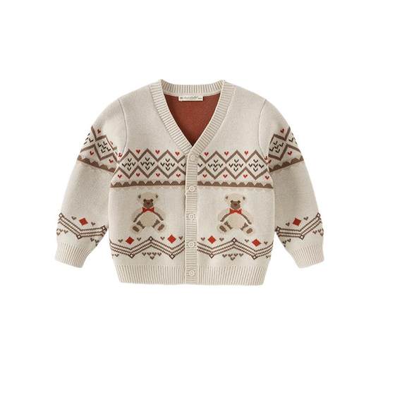 David Bella children's sweater cardigan boys 2025 new pure cotton sweater baby boys jacket autumn top
David Bella children's sweater cardigan boys 2025 new pure cotton sweater baby boys jacket autumn top