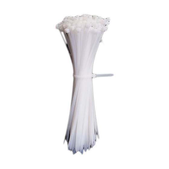 Nylon plastic cable tie buckle, strong cable tie rope, wire tie fixing device, self-locking white cable tie Nylon plastic cable tie buckle, strong cable tie rope, wire tie fixing device, self-locking white cable tie