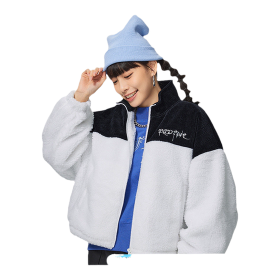 Li Ning lamb velvet jacket for women in spring and autumn warm anti-wu series stand collar casual fashion loose trendy jacket top
Li Ning lamb velvet jacket for women in spring and autumn warm anti-wu series stand collar casual fashion loose trendy jacket top