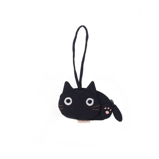 Kara cat cartoon cute lipstick USB drive car key bag black cat bag mini cloth bag coin hand coin wallet
Kara cat cartoon cute lipstick USB drive car key bag black cat bag mini cloth bag coin hand coin wallet