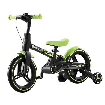 ລົດການດຸ່ນດ່ຽງລົດຖີບເດັກນ້ອຍ 2-in-one 1-3-6 ປີເດັກນ້ອຍ 2 ເດັກຊາຍແລະຍິງເດັກນ້ອຍ pedal light folding bicycle