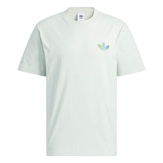 Comfortable cotton sports top round neck short-sleeved T-shirt men's summer adidas adidas Clover IK8683 Comfortable cotton sports top round neck short-sleeved T-shirt men's summer adidas adidas Clover IK8683