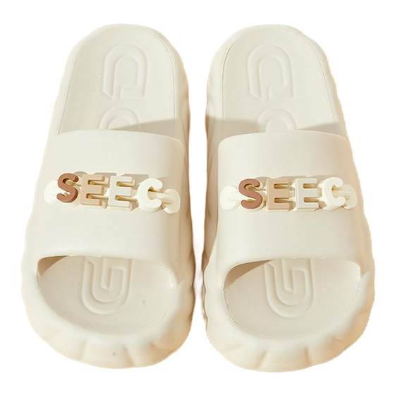 Sanfu slippers cute shape, thick sole soft and slim feel, flip-flops, home furnishings, can be worn outside slippers 839792
Sanfu slippers cute shape, thick sole soft and slim feel, flip-flops, home furnishings, can be worn outside slippers 839792