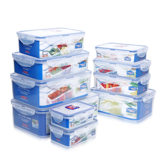 Lexiele buckle fresh box plastic microwave lunch box sealed box food bento box refrigerator storage box fruit box Lexiele buckle fresh box plastic microwave lunch box sealed box food bento box refrigerator storage box fruit box