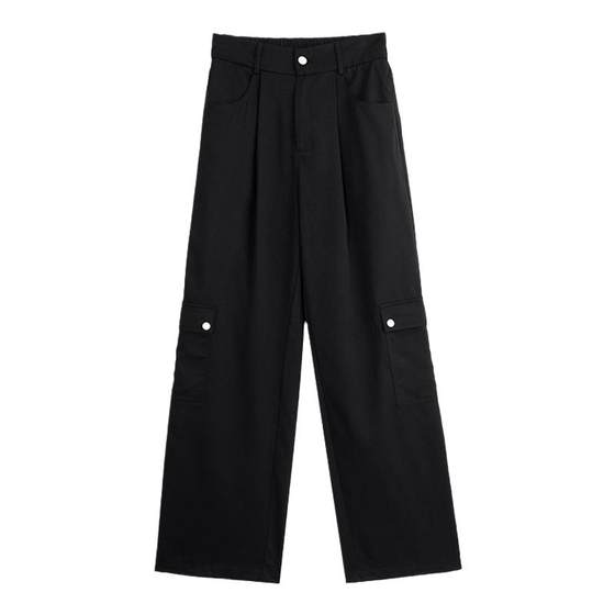 YUZI caviar American casual pants large size women's slightly fat mm loose and slimming 200*0.5kg comfortable and breathable YUZI caviar American casual pants large size women's slightly fat mm loose and slimming 200*0.5kg comfortable and breathable