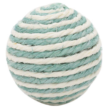 Sisal Ball Pet Cat Toy ຄວາມສຸກຂອງຕົນເອງແລະການບັນເທົາທຸກຈາກຄວາມເບື່ອ Cat Ball Cat Stick Cat Teething Toy Kitten Supplies Collection