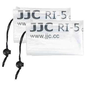 JJC camera waterproof case rain cover transparent visual lens SLR mirrorless camera raincoat ປົກຄຸມຂີ້ຝຸ່ນ ເຫມາະສໍາລັບ Canon, Sony, Nikon ແລະ Fuji ກ້ອງຖ່າຍຮູບກັນນ້ໍາແລະຂີ້ຝຸ່ນກາງແຈ້ງ.