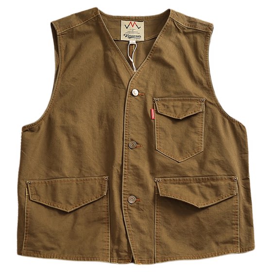 High Street American work vest retro trendy Japanese casual jacket men canvas woven sleeveless jacket vest trendy
High Street American work vest retro trendy Japanese casual jacket men canvas woven sleeveless jacket vest trendy