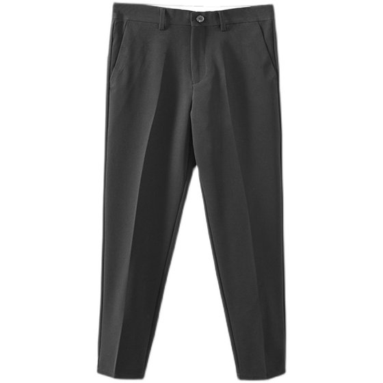 Spring and Summer Bingshi Sensory Little West Pants Men's straight leisure pants Korean version DK men's cone nine -point suit pants Spring and Summer Bingshi Sensory Little West Pants Men's straight leisure pants Korean version DK men's cone nine -point suit pants