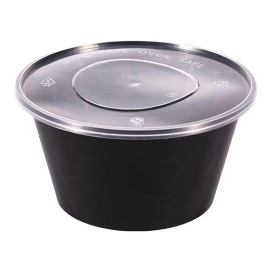 Round 1000ml disposable lunch box packed with takeout plastic transparent thickened commercial fast food sauce lunch box
Round 1000ml disposable lunch box packed with takeout plastic transparent thickened commercial fast food sauce lunch box