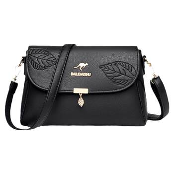 Paris Kangaroo Leather Mom Bag 2024 New Middle-aged Women Bag Mother-in-law Fashionable and Attractive Ladies Bag Crossbody Bag