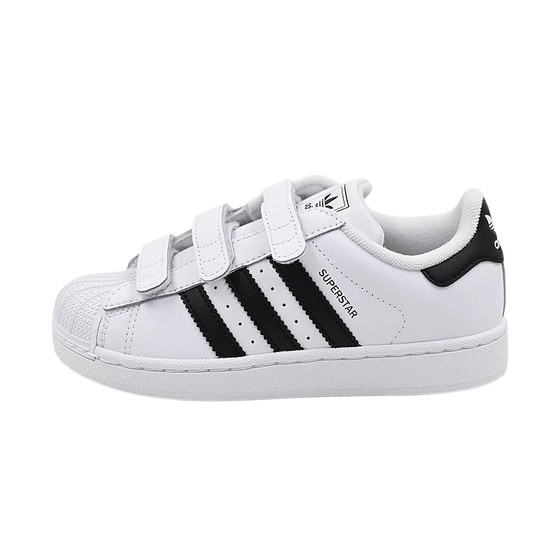 Adidas children's shoes for boys and girls' board shoes classic shell toe Velcro casual Clover sneakers JI3988
Adidas children's shoes for boys and girls' board shoes classic shell toe Velcro casual Clover sneakers JI3988